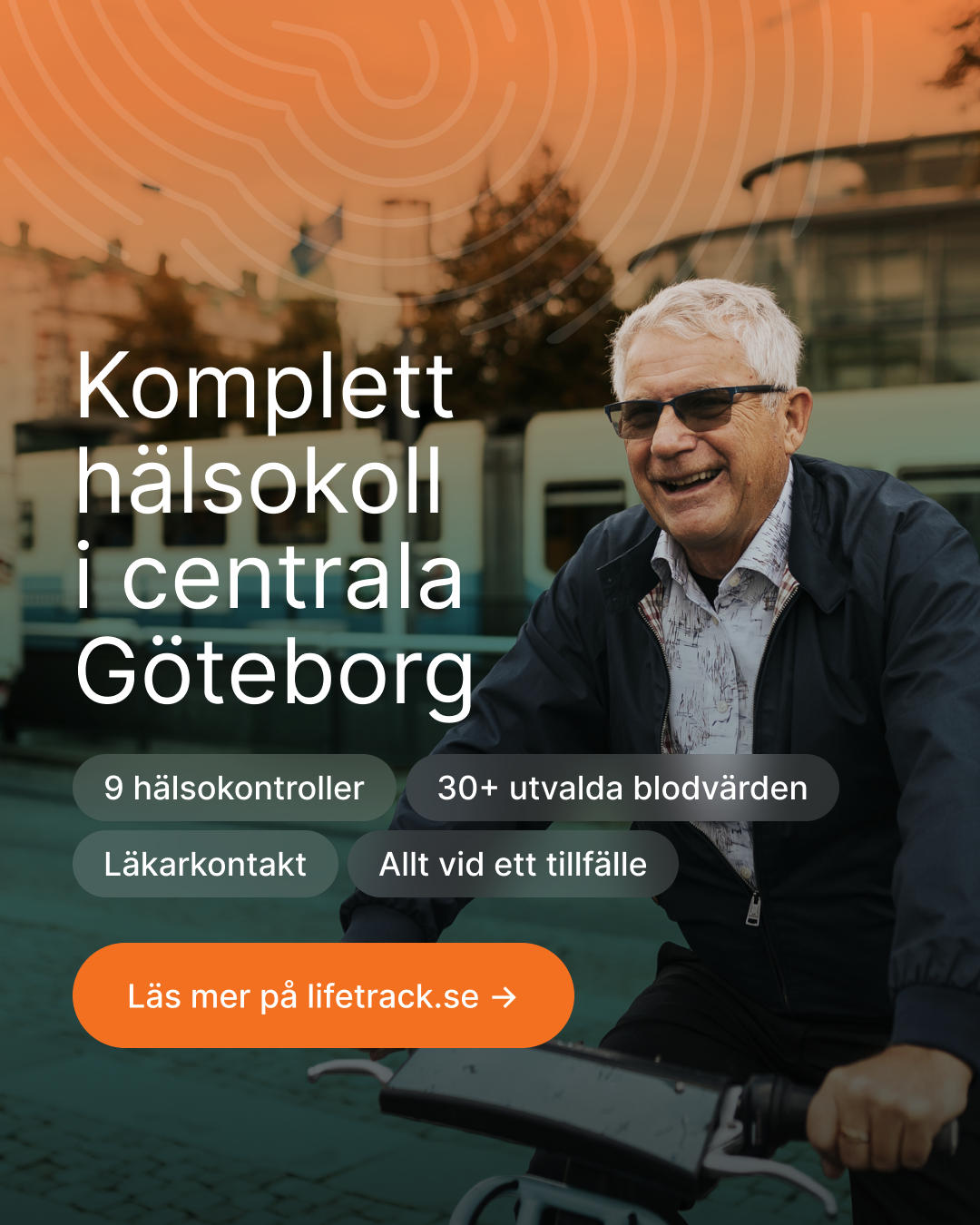 Komplett hälsokoll i centrala Göteborg